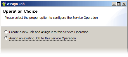 Assign Job to Service