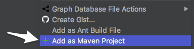 Add as Maven Project in IntelliJ