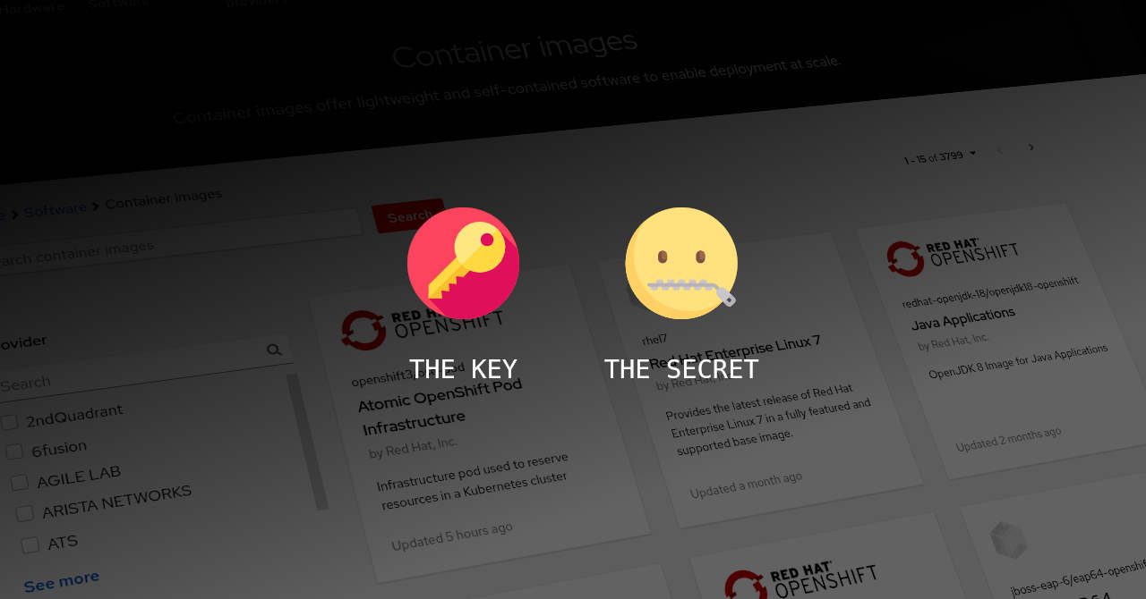 Pulling images into OpenShift from the Red Hat registry