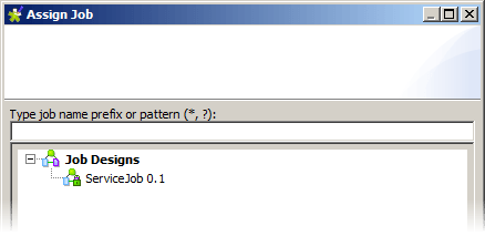 Select Job to Assign